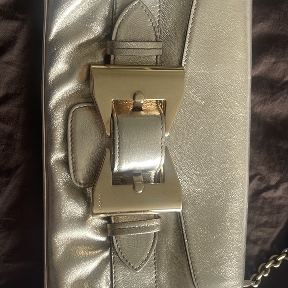 Light gold evening Gucci bag - Picture 4 of 8